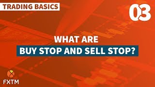 ما هو أمر Buy Stop وأمر Sell Stop؟